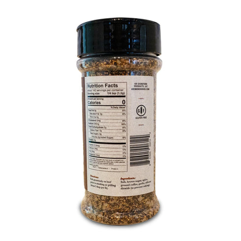 4 pack 6 oz Rivers Smokehouse Coffee Dry Rub; multi-regional BBQ flavor, gluten free, great for a variety of brisket