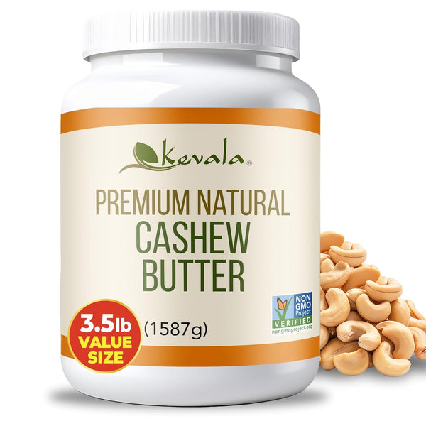 Kevala Cashew Butter - Premium Natural Cashew Cream for Baking and Cooking,