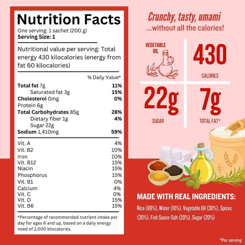 4 Packs) TAMNAKTHONG Pad Thai Korat (Fried Mee Korat or Pad Mee Korat :