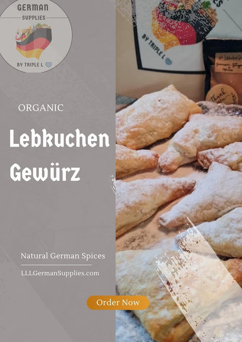 Generic 150g (5.3 oz) German Gingerbread Spice Lebkuchen Seasoning Traditional Holiday Baking Blend Aromatic