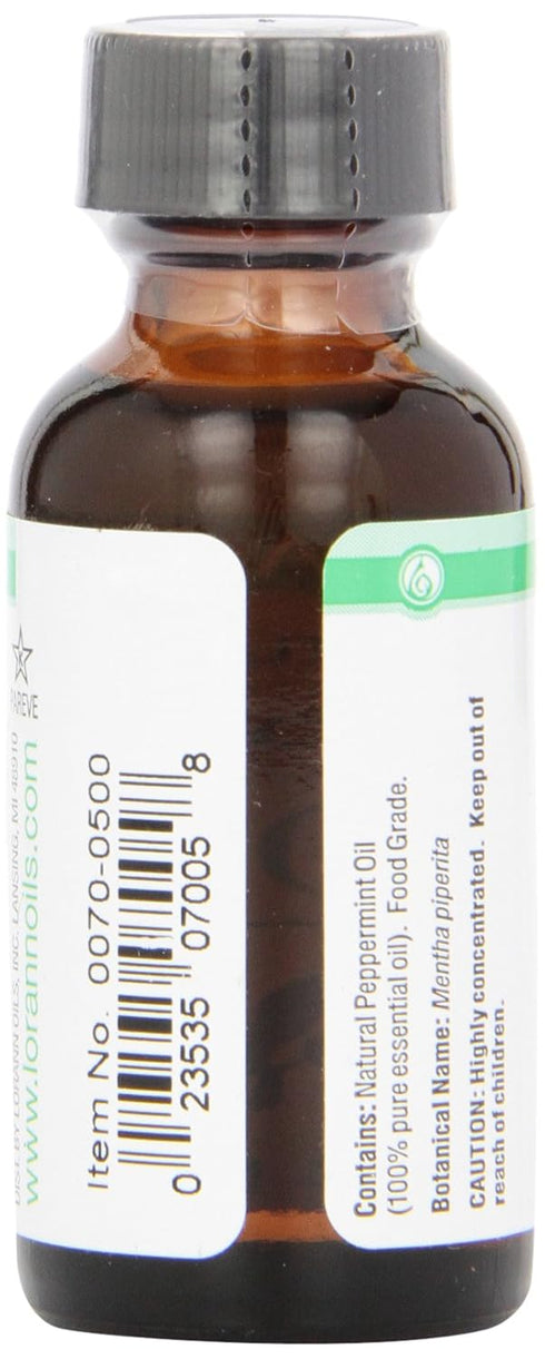 LorAnn Peppermint Oil SS Natural Flavor, 1 Ounce Bottle
