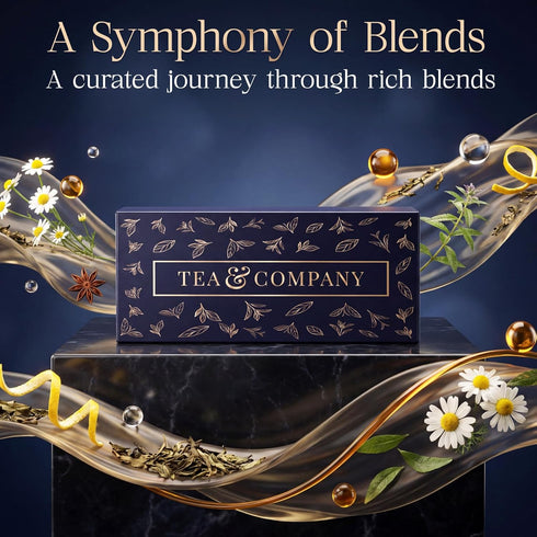 30 Count 6 Mighty Leaf Tea and Company Organic Tea Sampler Silken Tea Bags Assorted Flavors: Earl Grey, Rooibos