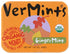 VerMints Organic GingerMint Breath Mints, 1.41oz Tins, Pack of 6, Non-GMO, Vegan