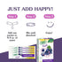 TRUE LEMON KIDS Groovy Grape - 10 Packets for Hydration, Low Sugar Water Flavoring, No Preservatives or Artificial