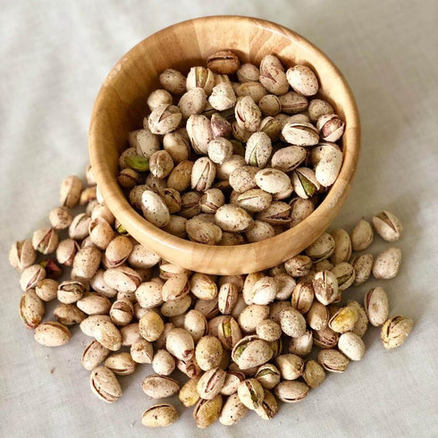 1 lb Naturalee Pistachios - Garlic - Premium, High Protein - Savor the Flavor then Open