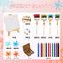 Taiyin Art Cake Decorations, Paint Brush Cupcake Toppers, Artist Themed Cake Decor for Kids Birthday Party (41 Pcs)
