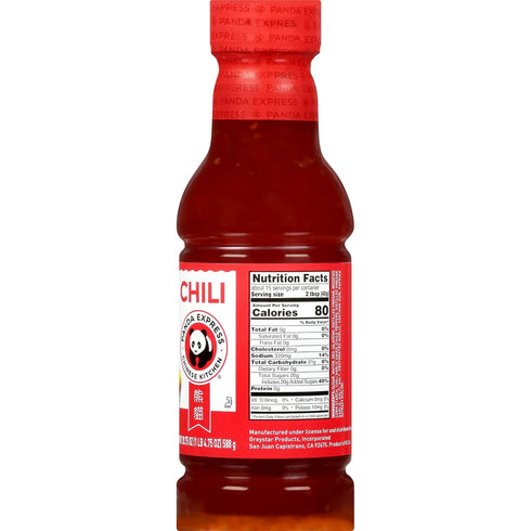Panda Express 20.75 Oz (Pack 6) Gourmet Chinese Sweet Chili Sauce