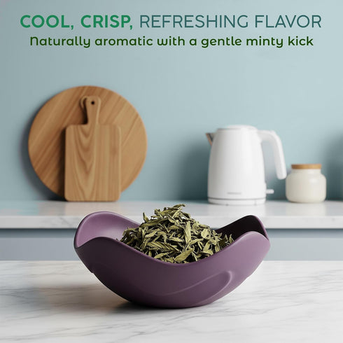 100% 6 oz (170 Miss Spring Dried Mint Leaves (Spearmint & Peppermint Leaves) | Natural, Non-GMO, No Preservatives, No