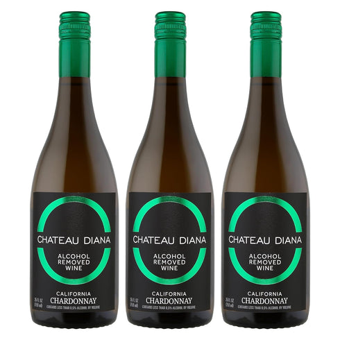 Chateau Diana Zero Alcohol California Chardonnay (3x 750 ml.)