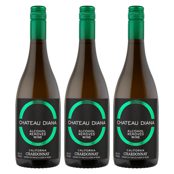 Chateau Diana Zero Alcohol California Chardonnay (3x 750 ml.)