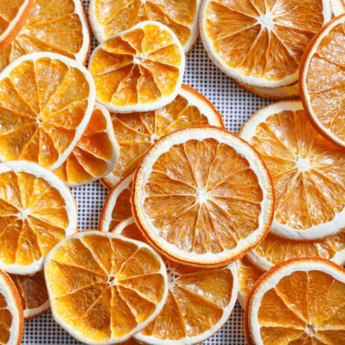 45 100% 3.5 OZ 100 Dehydrated Dried Orange Slices | Orange Wheels | + Servings Approx | Natural No Added Sugars |