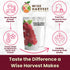1oz Packs 100% Wise Harvest Freeze-Dried Raspberries Five | Single Ingredient Snack | Real Fruit, No Sugar Added, Just