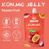 12 (5 KONJOY Konjac Jelly Passion Fruit Flavor, Squeeze Pouches Drinkable Jelly Snack Low Calorie kcal), Fat-Free