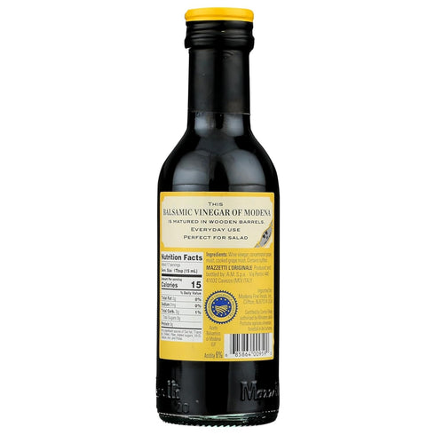 8.45 Oz, Mazzetti Balsamic Vinegar of Modena PGI, Fl Versatile, Light & Zesty, Perfect for Salad Dressings