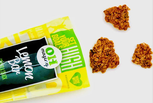 3 Count, 9 oz Oh-Mazing Granola Snack, Gluten-Free, Nut-free, No Soy, No Preservatives, Small Batch, Bags (Lemon Bar)