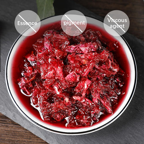 SIJIYUNLI-Rose Sauce 400g/14.1oz Bread Companion, Jam, Flower Sauce, Fresh Sweet Dipping