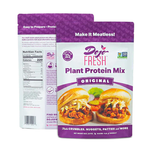 Dojo Fresh Original Plant Protein Mix Plant Based Meat Alternative for Meatless