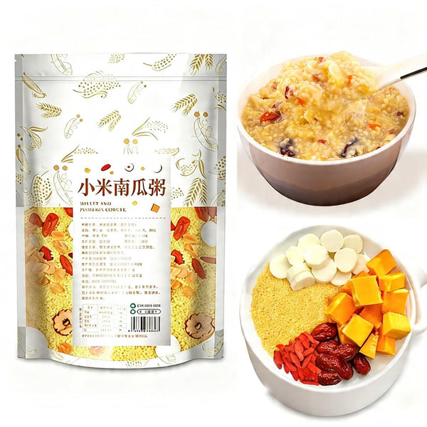 xapuo Natural Millet Pumpkin Grain Blend, 500g, Handpicked Whole Composition With Gentle Sweetness