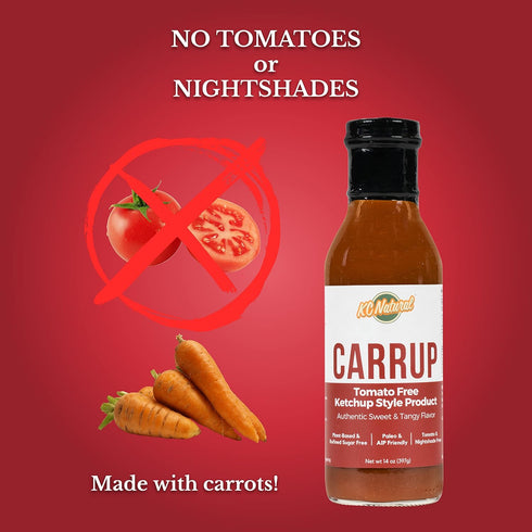 14 oz KC Natural - Carrup - No Tomato Ketchup - Paleo AIP Friendly