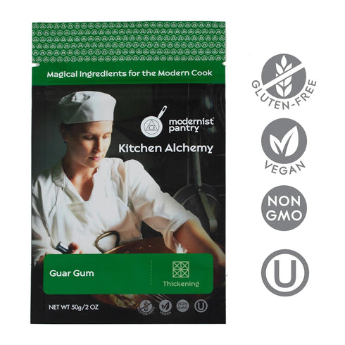 Pure Guar Gum, Non-GMO Vegan, OU Kosher Certified, 50g/2oz