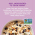 {12 oz. 1 Count} Seven Sundays Wild & Free Blueberry Chia Muesli Cereal pouch, | Gluten Free Certified | Non GMO | No
