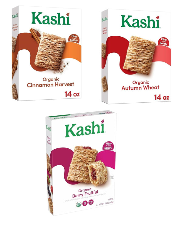 Generic Cold Breakfast Cereal Variety Pack byKashi- Family Breakfast - Organic Fiber Cereal