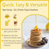 WANLAIREN 11oz/312g, Immunity Wholesome Honey, Wildflower Honey-Raw & Pure, Natural Active Enzymes (Surface), Aid