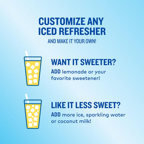 20 Count The Original Donut Shop Iced Refreshers, Pineapple Passionfruit Flavor, Keurig Single Serve K-Cup Pods