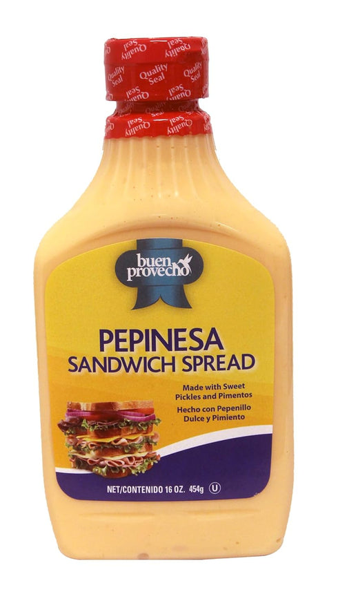 Generic Buen Provecho - Salsa Pepinesa Sandwich Spread (16oz) 1 bottle