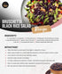 (4 Rigel Spices | Karuppu Kavuni Black Rice Pounds) | KINGS RICE | GLUTEN FREE | Ancient black rice