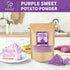 8oz (227g) 100% Soeos Purple Sweet Potato Powder, - Natural, Vibrant for Smoothies, Baking & Cooking, Resealable Bag