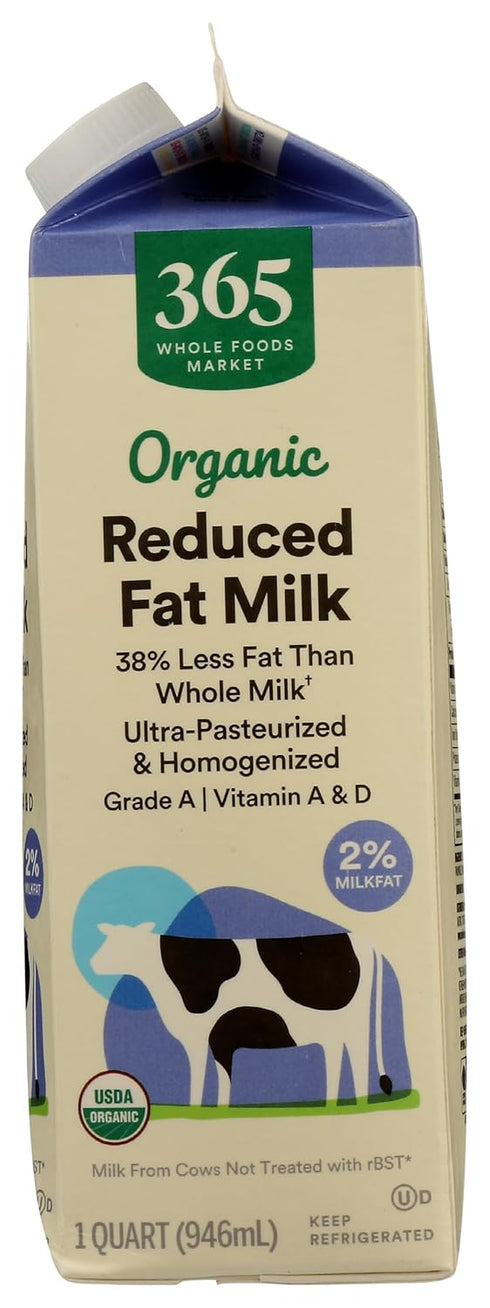365 by Whole Foods Market 2% 32 Organic Reduced Fat Milk, FZ
