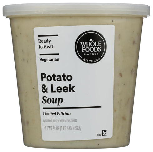 WHOLE FOODS MARKET KITCHENS , Potato And Leek Soup, 24 oz