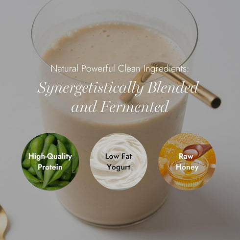 17.6 oz Almased Meal Replacement Shake - Low-Glycemic High Plant Base Protein Powder- Nutritional Weight Health Support