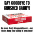 2 Pack Sow Good Freeze Dried Candy Sweet Squares - (Strawberry, Lemon, Orange, Blue Raspberry, Apple)