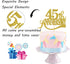 Gold Glitter 45th Anniversary Cake Topper for Happy 45th Wedding Anniversary / Birthday Party Decorations
