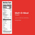 28 (Pack 4) Malt-O-Meal, Original Malt-O-Meal Hot Breakfast Cereal, Quick Cooking, Ounce Box