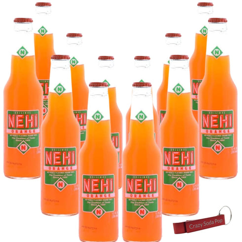 Generic Nehi Orange Soda | Real Cane Sugar | Caffeine Free | Throwback