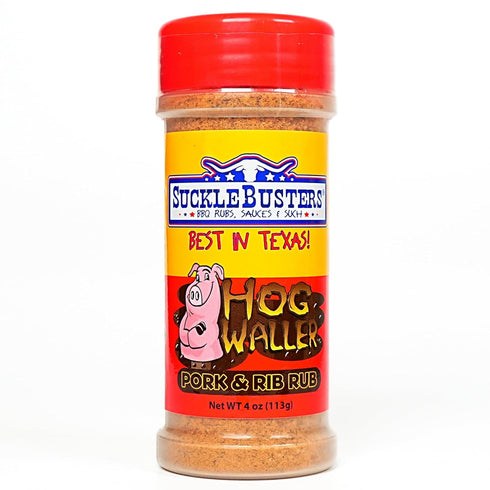 3-Pack 1836 SuckleBusters Texas BBQ Rubs Gift Box - for Beef, Clucker Dust for Chicken, Hog Waller for Pork - Perfect