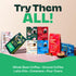 Pack (15 15 Copper Cow Vietnamese Coffee Variety Coffees & Creamers)| Classic, Vanilla, & Salted Caramel Latte | Pour