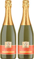 Tuscanini Sparkling Bianco Grape Juice, 25.4oz (2 Pack) | Non-Alcoholic Celebration Drink