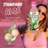 16.9 oz. Pack 20), OKF Aloe Vera Drink Juice with Pure Aloe Pulp, Variety, (Peach, of Plant Based Drink, Korean drinks