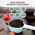 The Cocoa Trader Black Cocoa Powder for Baking, 1lb Darkest Dutch Processed Unsweetened Chocolate Flavor