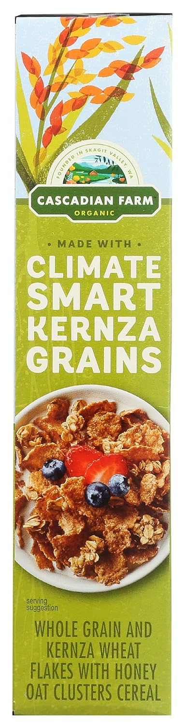 13.3 Cascadian Farm, Cereal Kernza GRNS Climate Smart Organic, Ounce