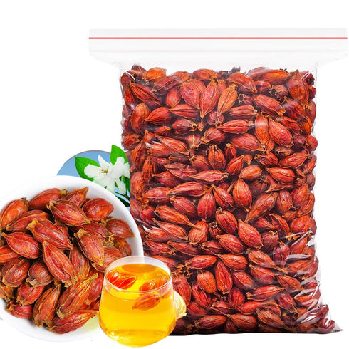 TEAERPKLAE Dried Yellow Gardenia Fruit 8.8.zo/250g Fructus Gardeniae Dried Gardenia Gardenia Jasminoides Tea