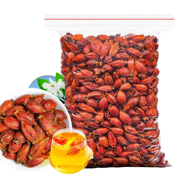 TEAERPKLAE Dried Yellow Gardenia Fruit 8.8.zo/250g Fructus Gardeniae Dried Gardenia Gardenia Jasminoides Tea