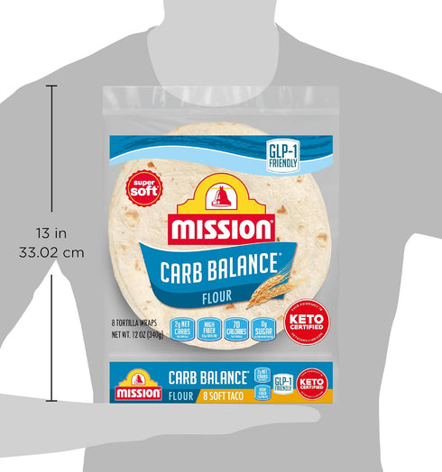 Mission Foods Store 2 Packs Mission Food Carb Balance Flour Tacos