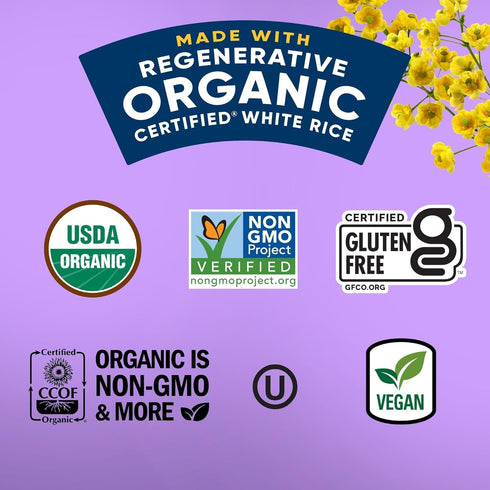 5.5 Lundberg Organic Chicken & Herb Seasoned Rice - Regenerative Organic Certified Long Grain White Rice & Seasoning
