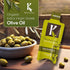 Packets 20 12ml Kasandrinos Organic Extra Virgin Olive Oil Travel x Single Serves Cold-Pressed, Polyphenol Rich, USDA