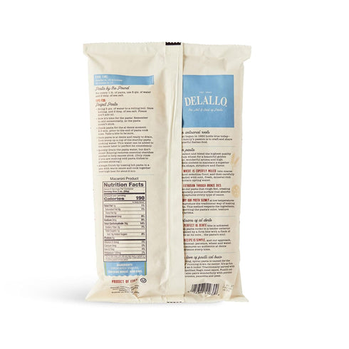 1 3 Pack, DeLallo Fusilli Col Buco Pasta, Pound Bag, Fusilli Lunghi Made with Durum Wheat Semolina Flour, Authentic